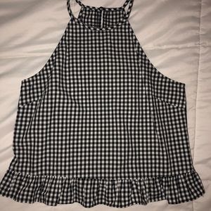 Checkered blouse